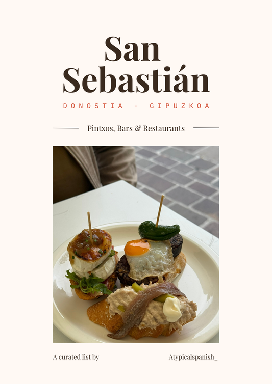 San Sebastian: The Pintxos, Bars & Restaurants list
